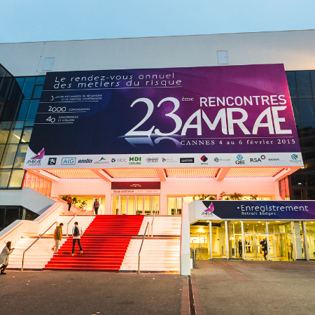 Du 4 au 6 février se déroulent au Palais des Festivals et des Congrès à Cannes les rencontres AMRAE 2015, rendez-vous annuels des métiers du risque et des assurances de l'entreprise. A cette occasion, Chabé vous propose ses services de voitures avec chauffeur, découvrez nos prestations de transfert aéroport vers Cannes et mises à disposition de véhicules pendant toute la durée de l'événement.